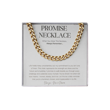 Promise Necklace for Him