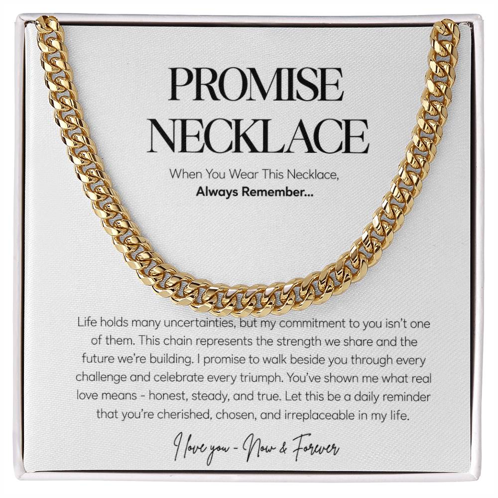 Promise Necklace for Him