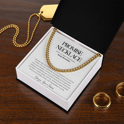 Promise Necklace for Him