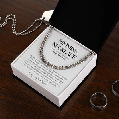 Promise Necklace for Him