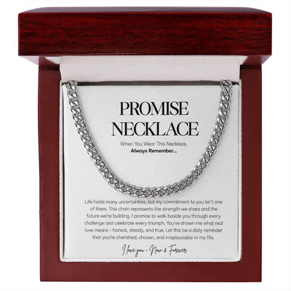 Promise Necklace for Him