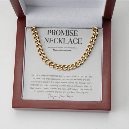 Promise Necklace for Him