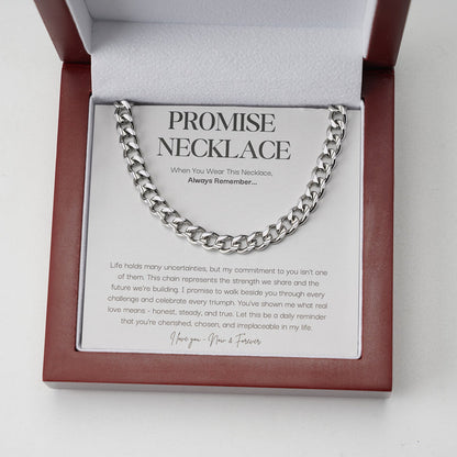 Promise Necklace for Him